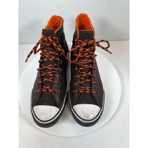 Converse Chuck Taylor GORE-TEX Sneaker Boot Mens Sz 8 Brown Sherpa Lined 165933C